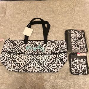 NIP Thirty-One Medallion Medley Expand-A-Tote